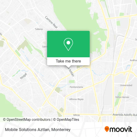 Mobile Solutions Aztlan map