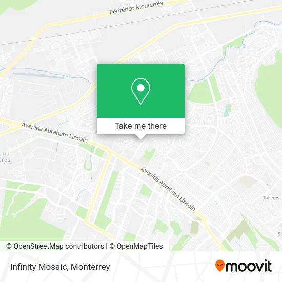 Infinity Mosaic map