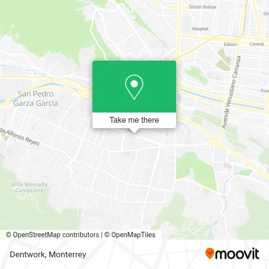 Dentwork map