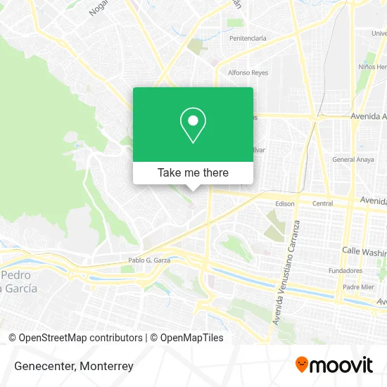 Genecenter map