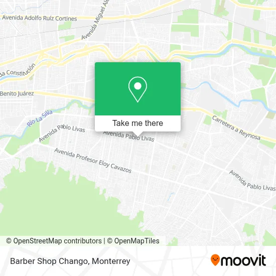 Barber Shop Chango map