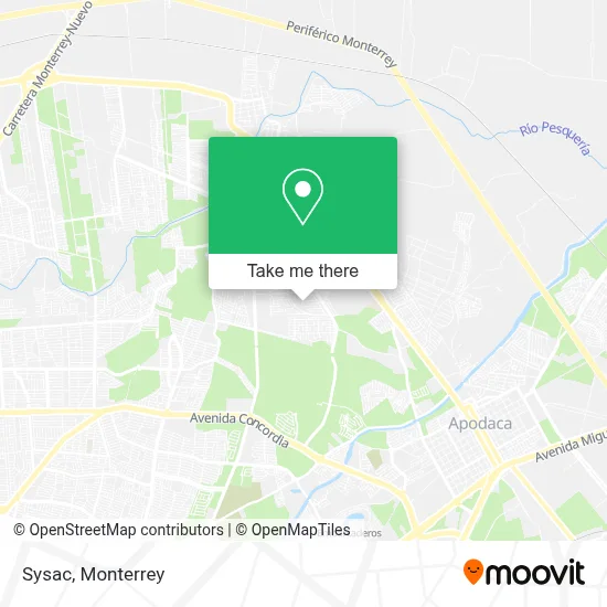 Sysac map
