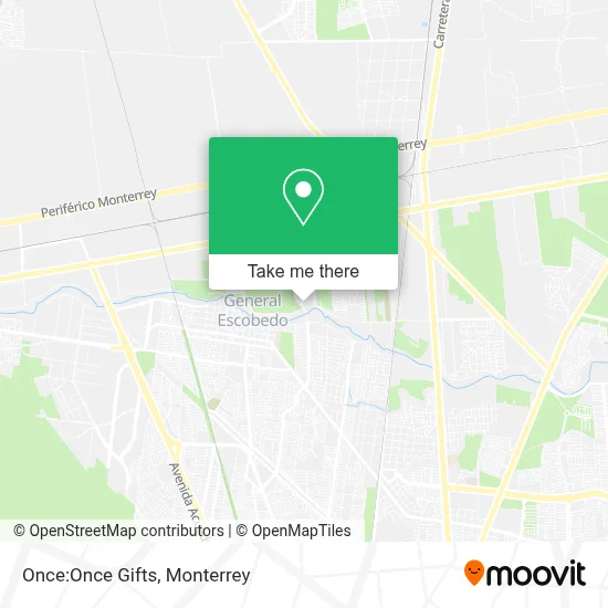 Once:Once Gifts map