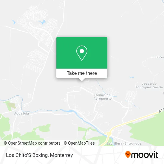 Los Chito’S Boxing map