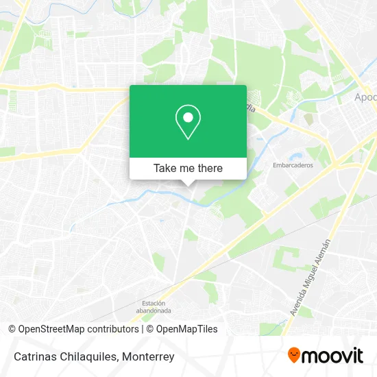 Catrinas Chilaquiles map