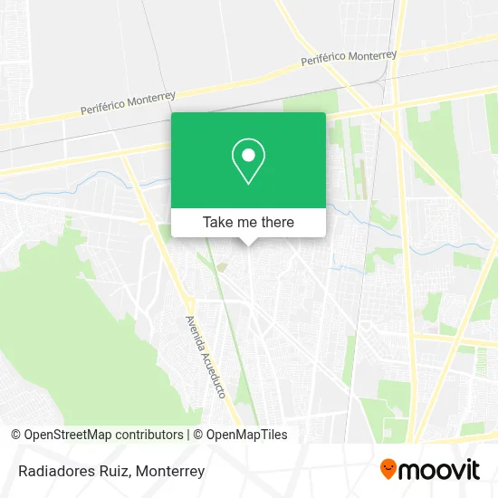 Radiadores Ruiz map