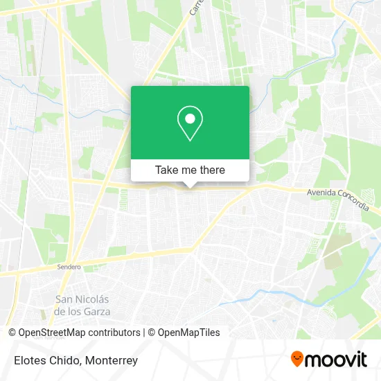 Elotes Chido map