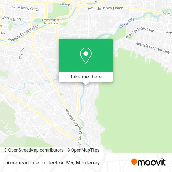 American Fire Protection Mx map