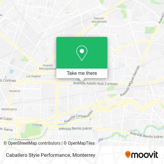 Caballero Style Performance map