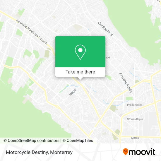 Motorcycle Destiny map