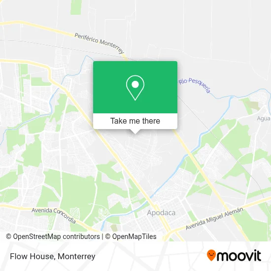 Flow House map
