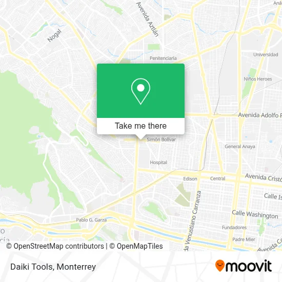 Daiki Tools map