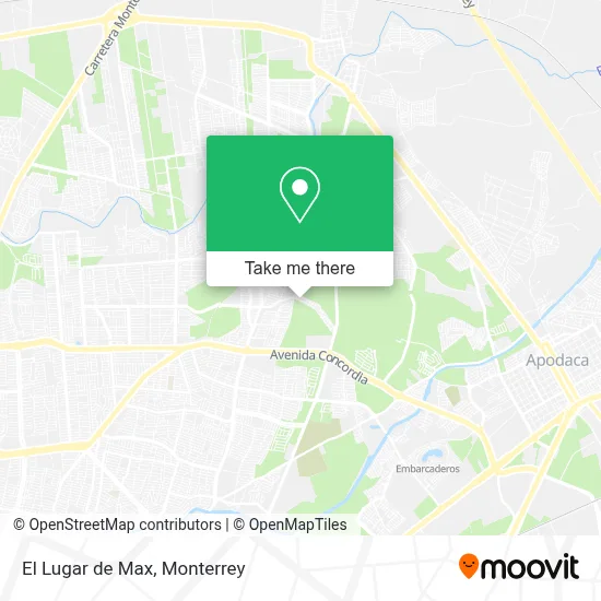 El Lugar de Max map