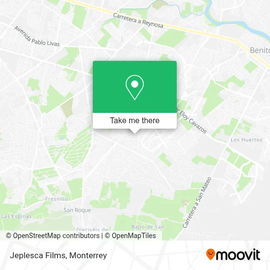 Jeplesca Films map