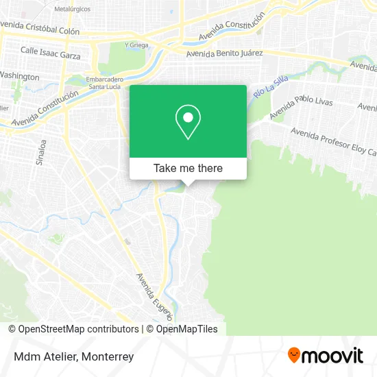 Mdm Atelier map