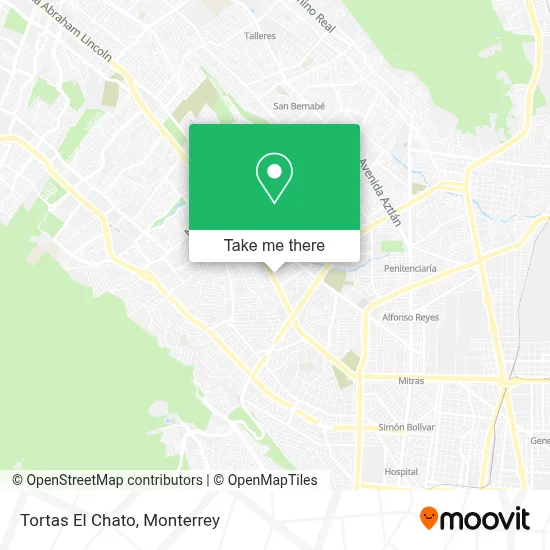 Tortas El Chato map