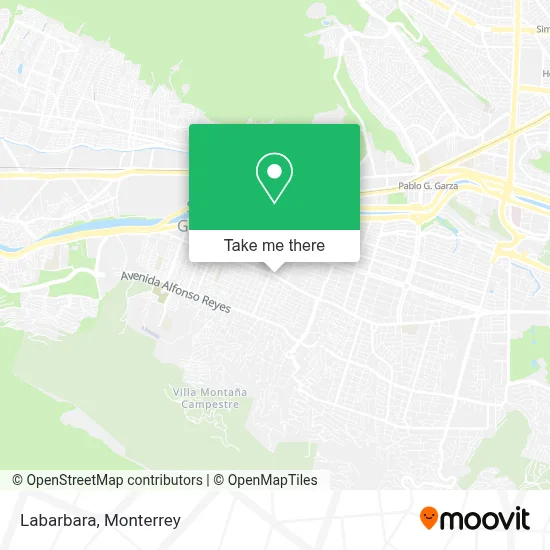 Labarbara map
