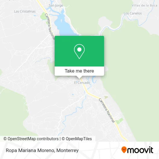 Ropa Mariana Moreno map