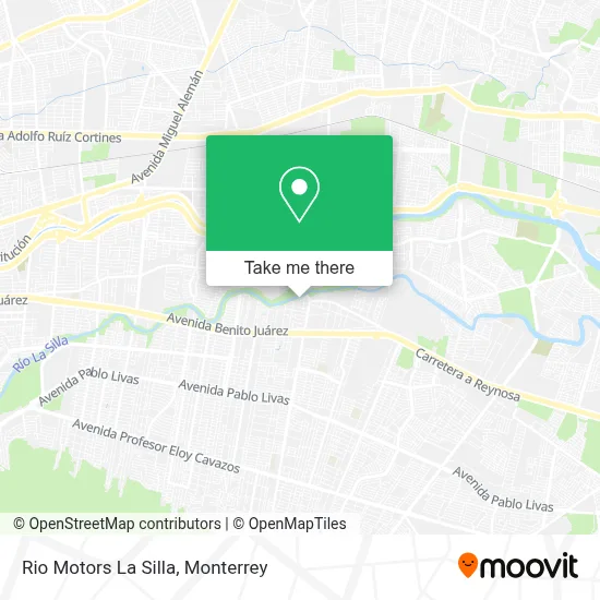Rio Motors La Silla map