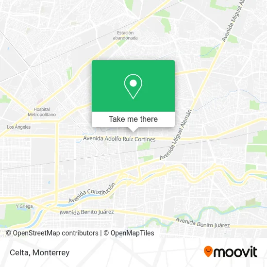 Celta map