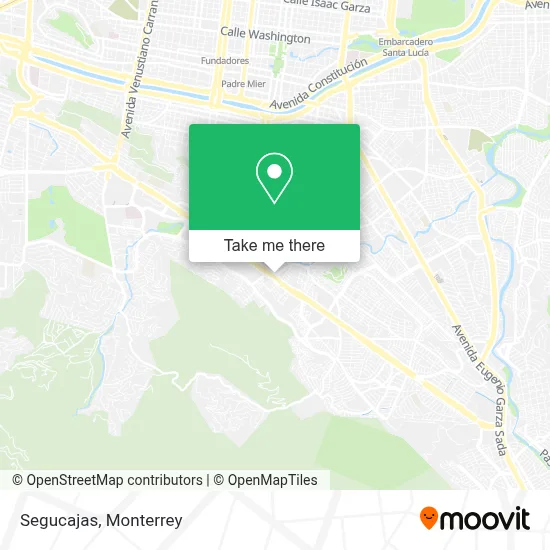 Segucajas map