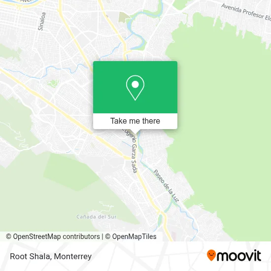 Root Shala map