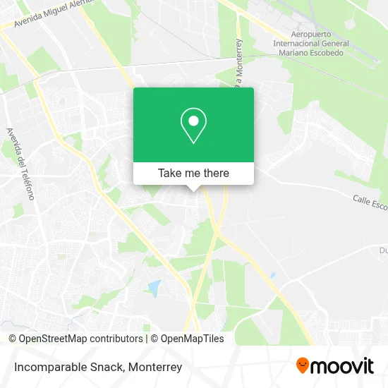 Incomparable Snack map