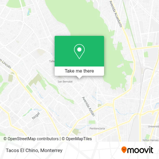 Tacos El Chino map