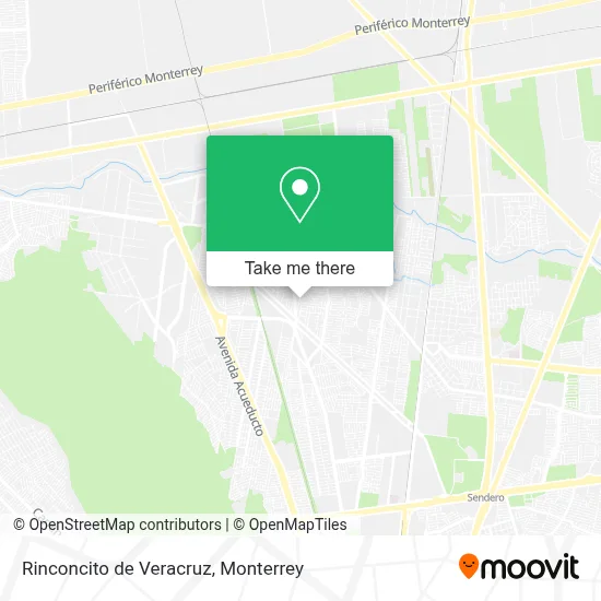 Rinconcito de Veracruz map