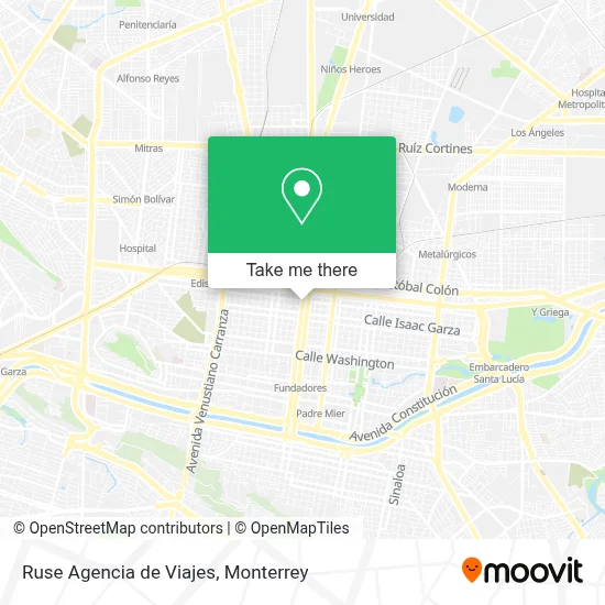 Ruse Agencia de Viajes map