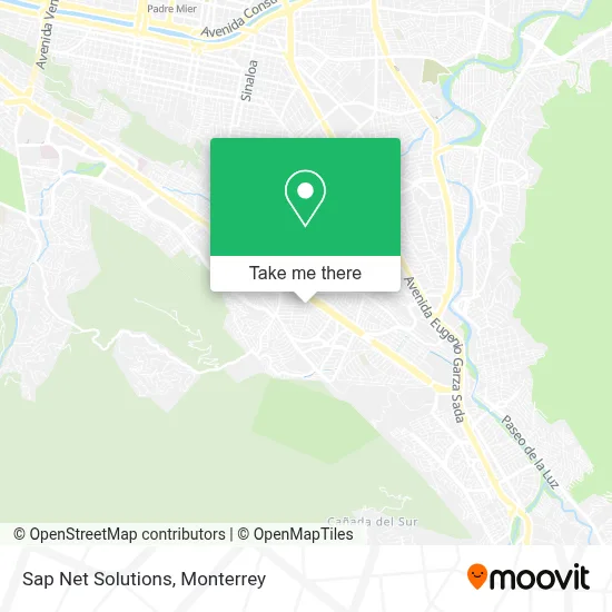 Sap Net Solutions map