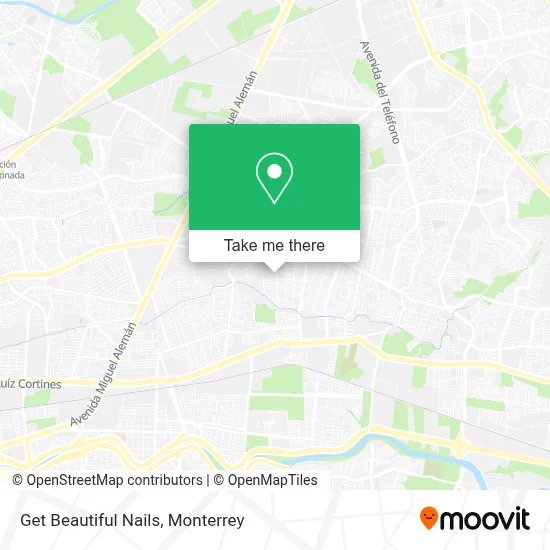 Get Beautiful Nails map