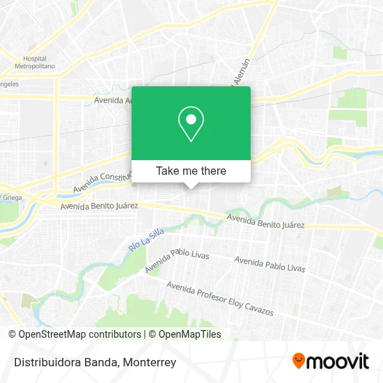 Distribuidora Banda map