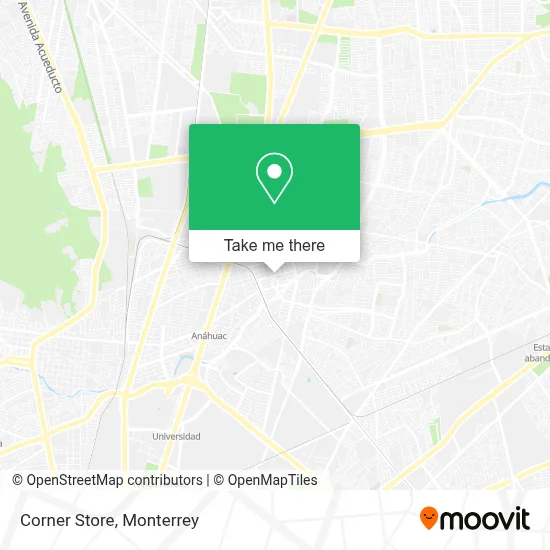 Corner Store map