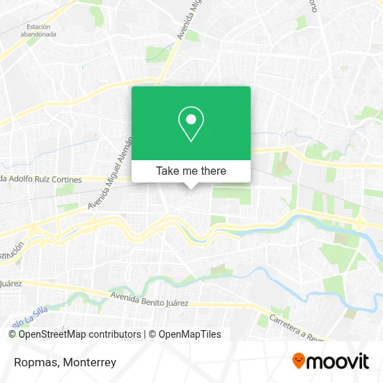 Ropmas map