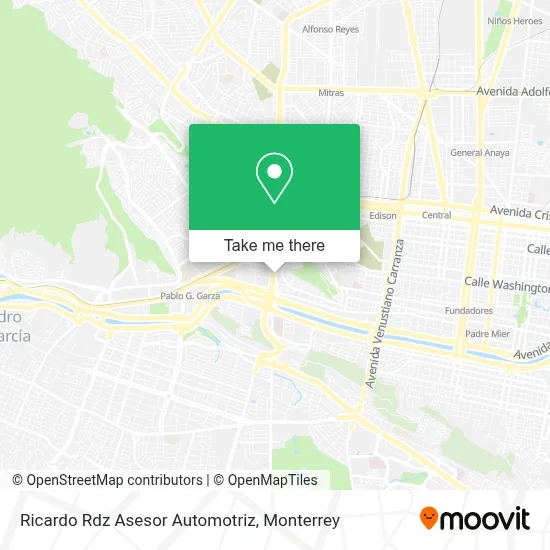 Ricardo Rdz Asesor Automotriz map