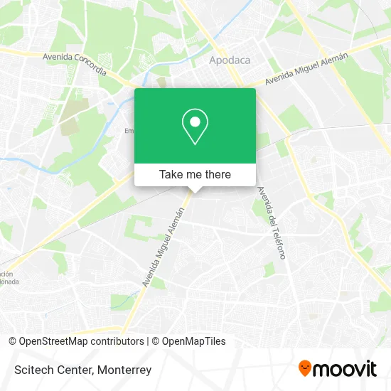 Scitech Center map