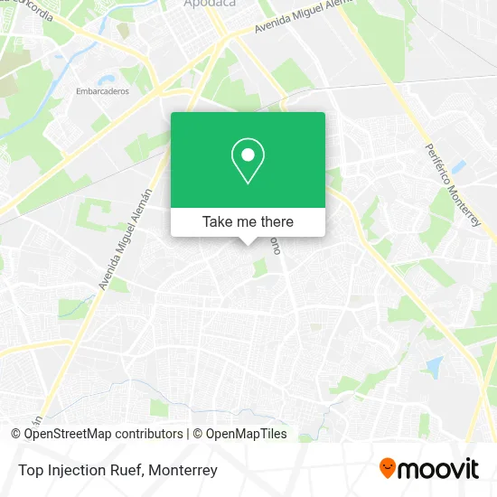 Top Injection Ruef map