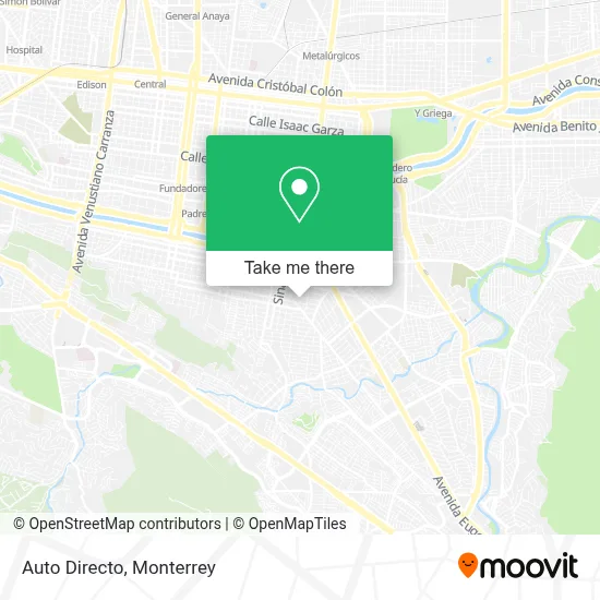 Auto Directo map