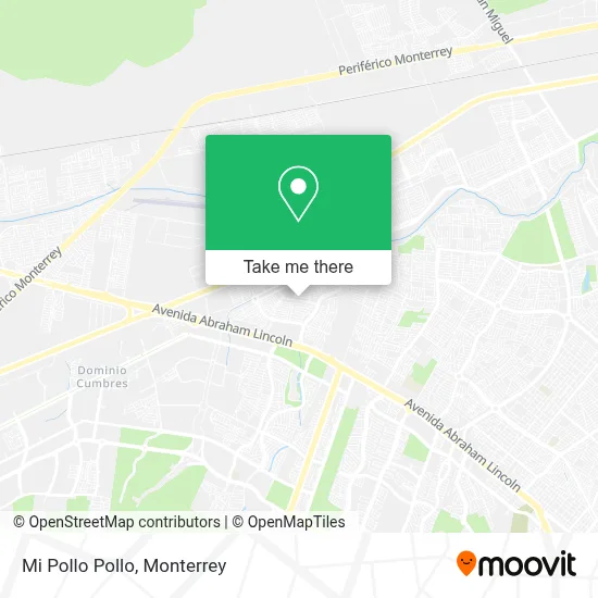 Mi Pollo Pollo map