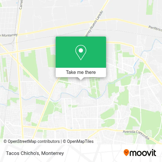 Tacos Chicho's map