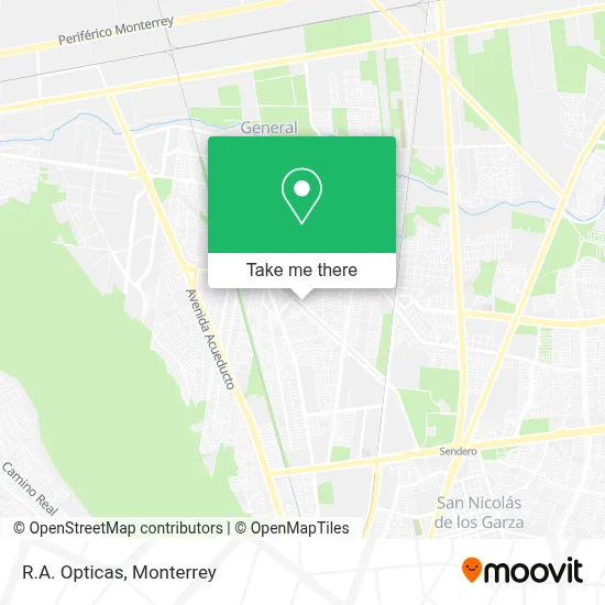 R.A. Opticas map