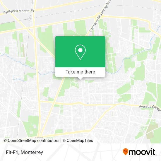 Fit-Fri map