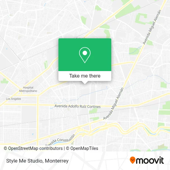 Style Me Studio map