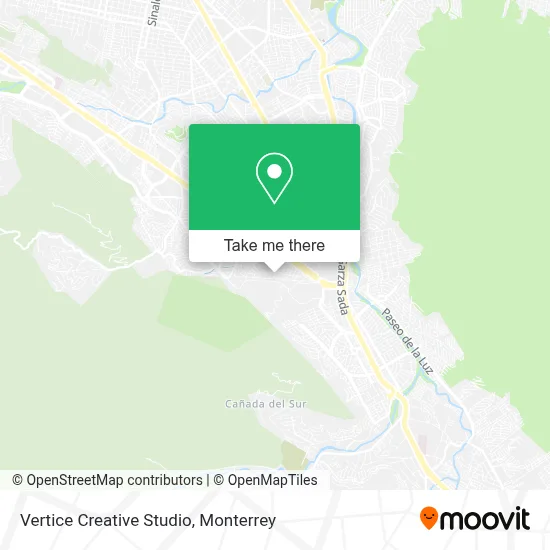 Vertice Creative Studio map