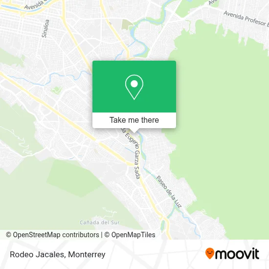 Rodeo Jacales map