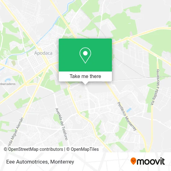 Eee Automotrices map