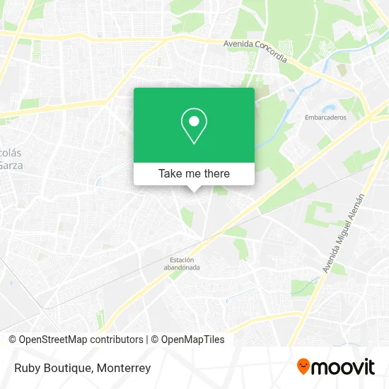 Ruby Boutique map