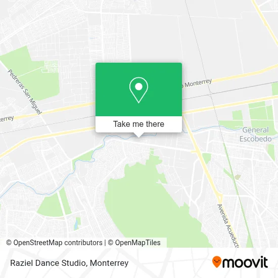 Raziel Dance Studio map