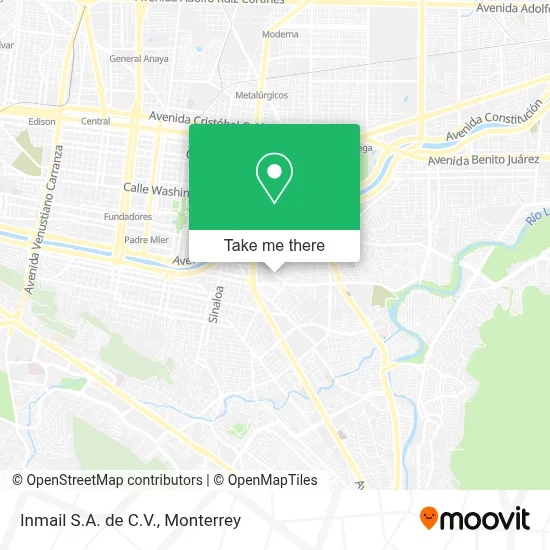Inmail S.A. de C.V. map